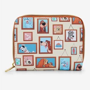 Loungefly Disney Dogs Gallery Zipper Wallet Exclusive